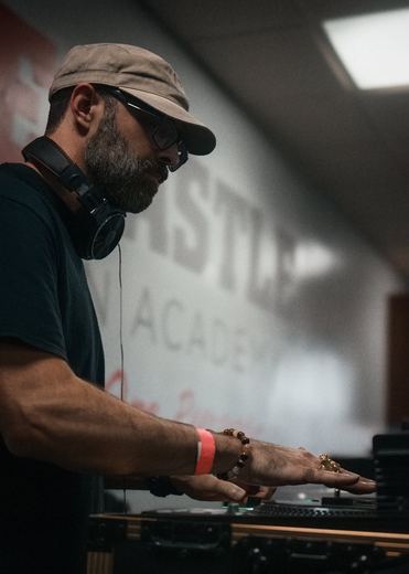 DJ Chief on the decks