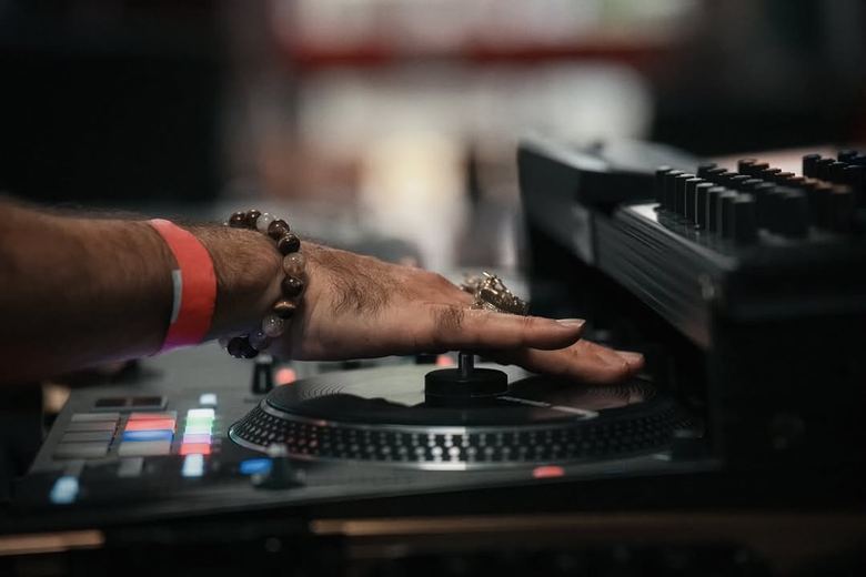 DJ Chief on the decks