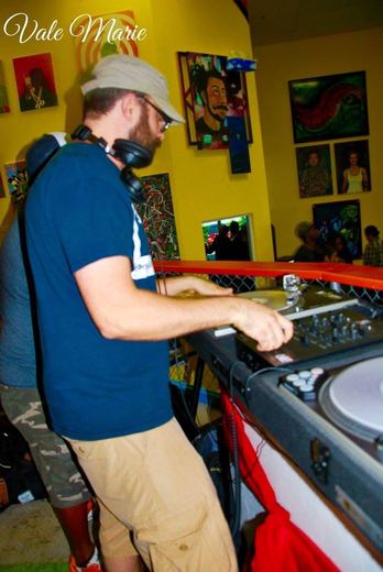DJ Chief on the decks